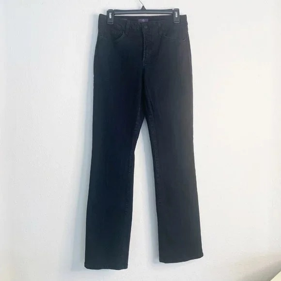 NYDJ Barbara Bootcut Dark Wash Jeans Women’s Stretch Size 6 excellent condition - Picture 2 of 8